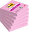 Post-it - Memoblok 654 Super Sticky 76X76mm PNK