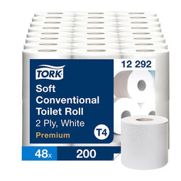 Tork - Toiletpapier t4 premium 2l 200vel 48rol 12292