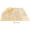 Klika - Inpakdoek Furoshiki lucente | 48x48cm | pET | goud | 12 stuks