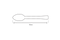 Klika - Bamboe lepel 170mm BIO | 100 stuks