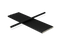 Klika - Papieren rietjes zwart 240x8mm BIO | 100 stuks