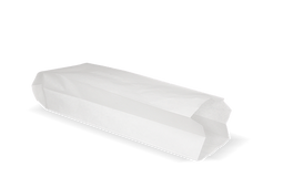 Klika - Snackzakken nr 10 (frikandel) Wit 45gr BIO | 2150 stuks = 10kg | 2150 stuks