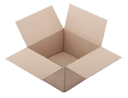 IEZZY - Verzenddoos 250x250x250mm enkelgolf bruin | 25 stuks
