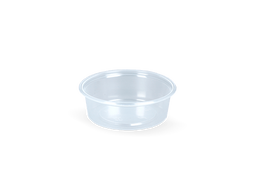 Klika - Rond bakje 50cc Ø70mm Transparant | 1000 stuks