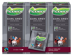 Pickwick - thee, Earl G, fairtrade, pak van 25 zakjes