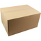 SendProof® - Amerikaanse vouwdoos | golfkarton | 430x310x220mm | enkele golf | bruin | 25 stuks