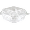 Klika - Bak | Gerecycled PET | saladebak | 133x133x64mm | transparant | 75 stuks