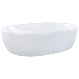 Beliani OMOA - Wastafel - Wit - 48 x 34 cm - Keramiek
