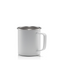 Mizu - Camp Cup | 370 ml Stainless Camp Mug with Handle | Single Wall | Stainless