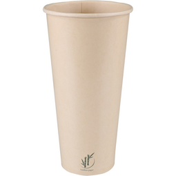 Depa® - ® | Milkshakebeker | Karton + PE | 500ml | 22oz | 170mm | lichtbruin | sleeve met 50 stuks