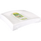 Goldplast - Bord | Use reuse | reusable | vierkant | 1-vaks | pP | 23x23cm | wit | 25 stuks