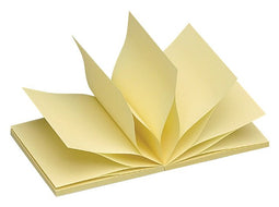 Quantore - Memoblok Z-Note 76x76mm geel