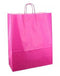 Papieren koordtas 32x12x41cm 50st fuchsia