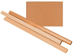 Haza - Inpakpapier Kraft gestreept 60gr 100cmx10m op rol | 5 stuks