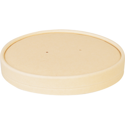 Depa® - ® Deksel | soepbeker | Karton + PE | rond | Ø117mm | naturel | 500 stuks