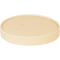 Depa® - ® Deksel | soepbeker | Karton + PE | rond | Ø117mm | naturel | 500 stuks