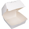 Klika - Bak | Karton + kleicoating | hamburgerbak | 120x120x100mm | wit | 100 stuks