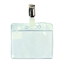 Quantore - Badge met clip 60x90mm | 24 stuks
