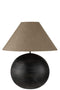Lamp+shade Ball Mia Mango Wood Dark Grey Large