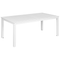 Beliani SKALOMA - Tuintafel - Wit - 180/240 x 90 cm - Aluminium