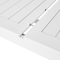 Beliani SKALOMA - Tuintafel - Wit - 180/240 x 90 cm - Aluminium