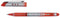 Pilot - Rollerpen PILOT V-Ball grip VBG-5 rood 0.3mm