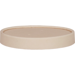Depa® - ® Deksel | soepbeker | Karton + PE | Ø90mm | naturel | 25 stuks