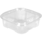 Klika - Delibox | 130x140x40mm | 375ml | incl. Deksel | gerecycled PET | transparant | 600 stuks