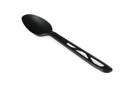 Klika - Herbruikbare zwarte lepel 160mm CPLA BIO | 1000 stuks