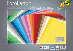 Folia Paper - Fotokarton Folia 2zijdig 50x70cm 300gr 25vel assorti