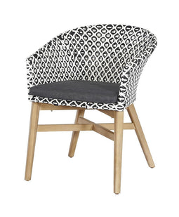 Portimao Dining Chair - Alu Black