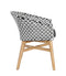 Portimao Dining Chair - Alu Black