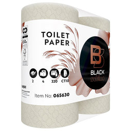 BlackSatino - Toiletpapier blacksatino greengrow ct10 2l 320vel