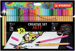 Stabilo - Creative set 8868/36 arty 36st assorti | Etui a 36 stuk | 6 stuks