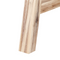Beliani TONNARE - Tuintafel - Licht hout - 200 x 100 cm - Beton