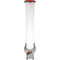 Klika - Bekerdispenser | met hendel | met doseerknop | 65x wit/grijs | 1 stuks