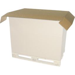 Klika - Deksel | palletdoos | Golfkarton | 1196x796x200mm | bruin | 1 stuks