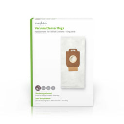 Nedis Stofzuigerzak | Wit - White