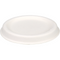 Depa® - ® Deksel | Bagasse (suikerrietpulp) | rond | wit | 50 stuks