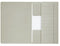 Jalema - Dossiermap Mammoet folio 3 kleppen 270gr grijs | 50 stuks