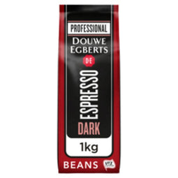 Douwe Egberts - Koffie espresso bonen dark roast 1kg | Pak a 1000 gram | 6 stuks