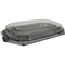 Klika - Schaal | cateringschaal | gerecycled PET | 8-hoekig | 430x280x32mm | zwart | 100 stuks