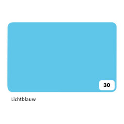Folia Paper - Fotokarton Folia 2zijdig 50x70cm 300gr nr30 lichtblauw | 10 stuks