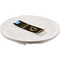 Depa® - ® Bord | rond | 1-vaks | karton | Ø23cm | wit | 240 stuks