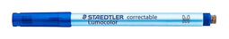 Staedtler - Viltstift ohp lumo m 305 non perm bl | 10 stuks