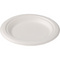 Depa® - ® Bord | rond | 1-vaks | bagasse (suikerrietpulp) | Ø15cm | wit | 50 stuks