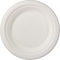 Depa® - ® Bord | rond | 1-vaks | bagasse (suikerrietpulp) | Ø15cm | wit | 50 stuks
