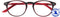 I Need You - Leesbril i need you +2.50dpt dokter new grijs-rood