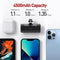 Ultra-Compacte en Sterke Powerbank - Zwart- Geschikt voor iPhone en Airpods