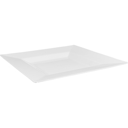 Depa® - ® Bord | reusable | vierkant | 1-vaks | pS | 27x27cm | wit | 20 stuks
